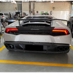 Dry Carbon Fiber Rear Trunk Lid For Lamborghini Huracan LP610 & LP580 & EVO & Tecnica 2014-2025