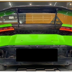 Dry Carbon Fiber Rear Trunk Lid For Lamborghini Huracan LP610 & LP580 & EVO & Tecnica 2014-2025