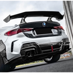 CMST GT Style Dry Carbon Fiber Rear Trunk Spoiler Wing For BMW G80 G81 M3 G82 G83 M4 2020-2024