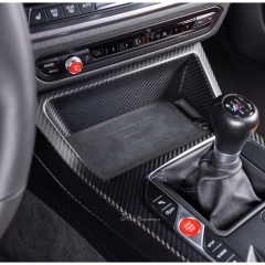 CSL Style Dry Carbon Fiber Interiors Kits Center Console Assemble For BMW G80 G81 M3 G82 G83 M4 2020-2024