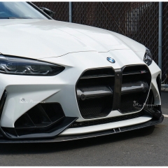 Adro V1.5 Style Dry Carbon Fiber Front Bumper For BMW G80 G81 M3 G82 G83 M4 2020-2024
