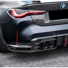 CMST V2 Style Dry Carbon Fiber Rear Diffuser For BMW G80 G81 M3 G82 G83 M4 2020-2024