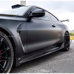 CMST V2 Style Dry Carbon Fiber Side Skirts For BMW G82 G83 M4 2020-2024