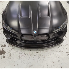 GT4 Style Dry Carbon Fiber Front Lip For BMW G80 G81 M3 G82 G83 M4 2020-2024