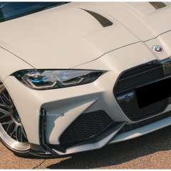 Adro V1 Style Dry Carbon Fiber Front Bumper For BMW G80 G81 M3 G82 G83 M4 2020-2024