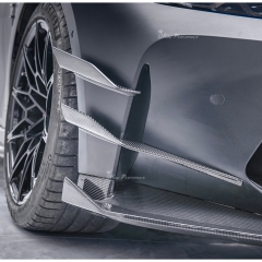 CMST V2 Style Dry Carbon Fiber Front Canards For BMW G80 G81 M3 G82 G83 M4 2020-2024