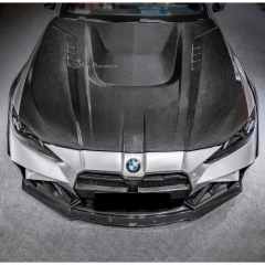 CMST V3 Style Carbon Fiber (cfrp) Engine Hood Bonnet For BMW G80 G81 M3 G82 G83 M4 2020-2024