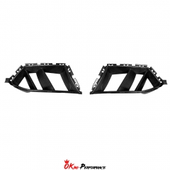 R44 MHC Style Dry Carbon Fiber Front Bumper Air Vents Ducts Scoops For BMW G80 G81 M3 G82 G83 M4 2020-2024