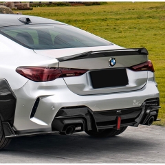 CMST V2 Style Dry Carbon Fiber Rear Trunk Spoiler For BMW G80 G81 M3 G82 G83 M4 2020-2024