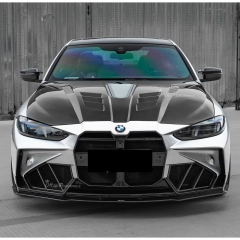 CMST V4 Style Carbon Fiber (cfrp) Engine Hood Bonnet For BMW G80 G81 M3 G82 G83 M4 2020-2024