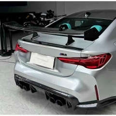 GT PRO Style Dry Carbon Fiber Rear Spoiler GT Wing For BMW G80 G81 M3 G82 G83 M4 2020-2024