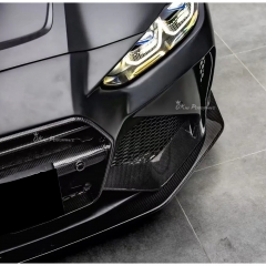 Adro V1 Style Dry Carbon Fiber Front Bumper For BMW G80 G81 M3 G82 G83 M4 2020-2024