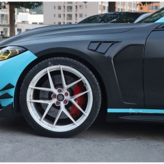 AN Style Dry Carbon Fiber Fender For BMW G82 G83 M4 2020-2024