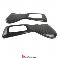 Dry Carbon Fiber Interiors Kits Seat Side Frame Panels Cover For BMW G80 G81 M3 G82 G83 M4 2020-2024