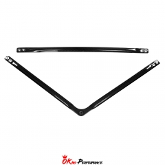 Dry Carbon Fiber Engine Bay Strut Bar Brace Set For BMW G80 G81 M3 G82 G83 M4 2020-2024