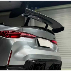 GT PRO Style Dry Carbon Fiber Rear Spoiler GT Wing For BMW G80 G81 M3 G82 G83 M4 2020-2024