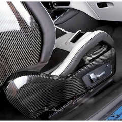 Dry Carbon Fiber Interiors Kits Seat Side Frame Panels Cover For BMW G80 G81 M3 G82 G83 M4 2020-2024