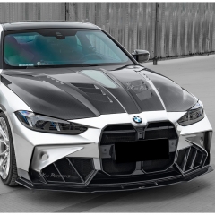 CMST V4 Style Carbon Fiber (cfrp) Engine Hood Bonnet For BMW G80 G81 M3 G82 G83 M4 2020-2024