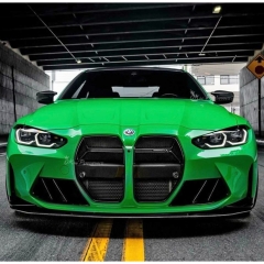 R44 MHC Style Dry Carbon Fiber Front Bumper Air Vents Ducts Scoops For BMW G80 G81 M3 G82 G83 M4 2020-2024