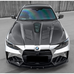 CMST V4 Style Carbon Fiber (cfrp) Engine Hood Bonnet For BMW G80 G81 M3 G82 G83 M4 2020-2024
