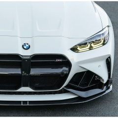 Adro V1.5 Style Dry Carbon Fiber Front Bumper For BMW G80 G81 M3 G82 G83 M4 2020-2024