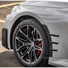 MP Style Dry Carbon Fiber Front Side Spats For BMW G87 M2 2023-2027