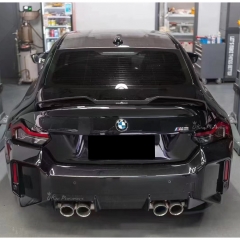 OC Style Dry Carbon Fiber Rear Spoiler For BMW G87 M2 2023-2027