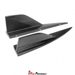 OC Style Dry Carbon Fiber Rear Splitter For BMW G87 M2 2023-2027