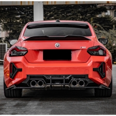 MP Style Dry Carbon Fiber Trunk Spoiler For BMW G87 M2 G42 2023-2027