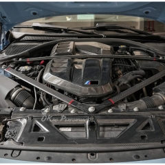 Dry Carbon Fiber S58 Engine Bay Cover For BMW G87 M2 2023-2027