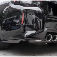 R44 Style Dry Carbon Fiber Rear Diffuser For BMW G87 M2 2023-2027