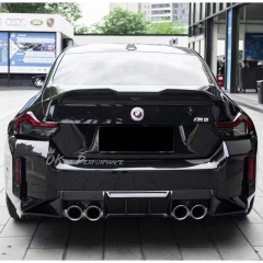 R44 Style Dry Carbon Fiber Rear Diffuser For BMW G87 M2 2023-2027