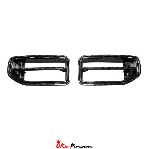 AP Style Dry Carbon Fiber Front Grille For BMW G87 M2 2023-2027