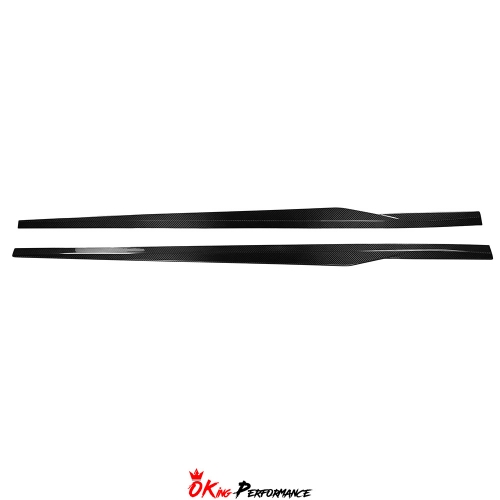 R44 Style Dry Carbon Fiber Side Skirt For BMW G87 M2 2023-2027