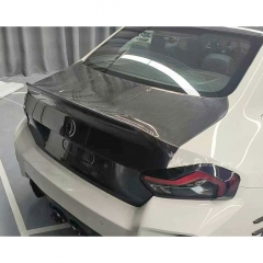 CSL Style Dry Carbon Fiber Rear Trunk Boot Lid For BMW G87 M2 2023-2027
