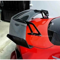 Paktechz Style Dry Carbon Fiber Rear Spoiler Trunk Wing For BMW G87 M2 2023-2027