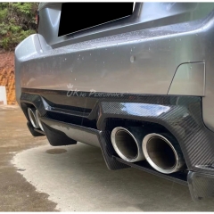 AP V2 Double Deck Style Dry Carbon Fiber Rear Diffuser with Underboard For BMW G87 M2 2023-2027