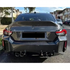 CSL Style Dry Carbon Fiber Rear Trunk Boot Lid For BMW G87 M2 2023-2027