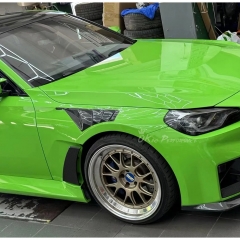 AP V4 Style Dry Carbon Fiber Fender with Liner For BMW G87 M2 2023-2027