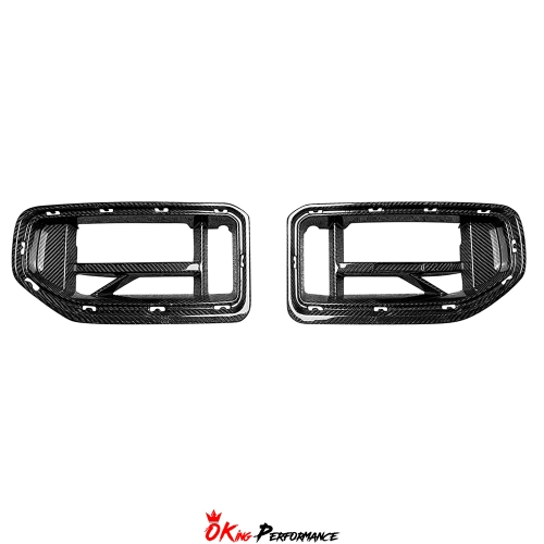 CS Style Dry Carbon Fiber Front Grille For BMW G87 M2 2023-2027