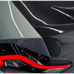 Vorstiner Style Dry Carbon Fiber Rear Trunk Boot Lid For BMW G87 M2 2023-2027