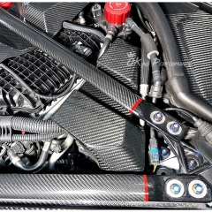 Dry Carbon Fiber Engine Bay ECU Battery Cover For BMW G87 M2 2023-2027