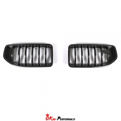Adro Style Dry Carbon Fiber Front Bumper Grille For BMW G87 M2 2023-2027