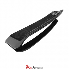 AP V3 Double Deck Style Dry Carbon Fiber Rear Spoiler Wing For BMW G87 M2 2023-2027