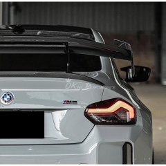 Adro V3 Style Dry Carbon Fiber Rear Spoiler GT Wing For BMW G87 M2 2023-2027