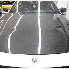 OEM Lightweight Style Dry Carbon Fiber Hood Bonnet For BMW G87 M2 2023-2027