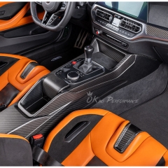CS Style Dry Carbon Fiber Interiors Kits Center Console Assemble For BMW G87 M2 2023-2027