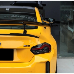 Adro V3 Style Dry Carbon Fiber Rear Spoiler GT Wing For BMW G87 M2 2023-2027
