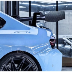 GT PRO Style Dry Carbon Fiber Rear Spoiler GT Wing For BMW G87 M2 2023-2027