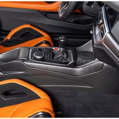 CS Style Dry Carbon Fiber Interiors Kits Center Console Assemble For BMW G87 M2 2023-2027